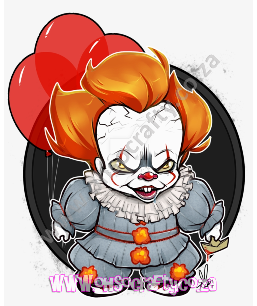 Pennywise Fan Art Diamond Painting Kit 50cm x 60cm BB - OHsoCrafty