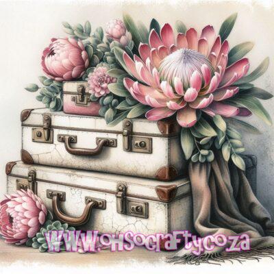 PRE-ORDER "Suzette Soll" Diamond Painting Kit, Poured Glue - Choose your Size, Drill Type, and Number of Colours
