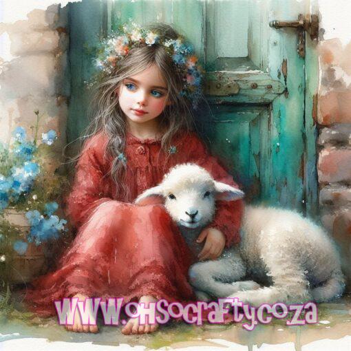 PRE-ORDER "Suzette Soll" Diamond Painting Kit, Poured Glue - Choose your Size, Drill Type, and Number of Colours