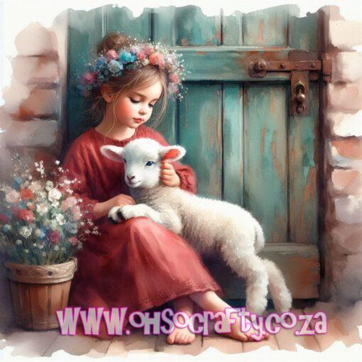 PRE-ORDER "Suzette Soll" Diamond Painting Kit, Poured Glue - Choose your Size, Drill Type, and Number of Colours