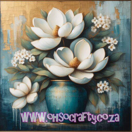 PRE-ORDER "Suzette Soll" Diamond Painting Kit, Poured Glue - Choose your Size, Drill Type, and Number of Colours