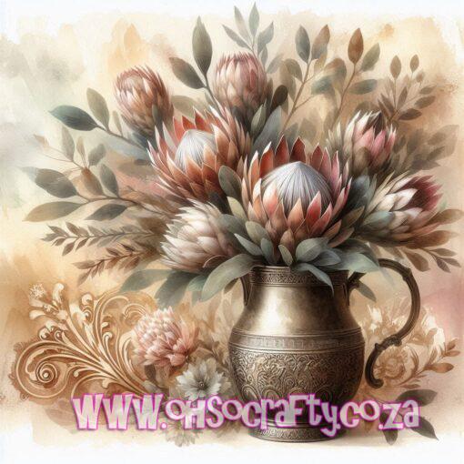 PRE-ORDER "Suzette Soll" Diamond Painting Kit, Poured Glue - Choose your Size, Drill Type, and Number of Colours